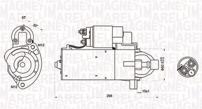 Starter MAGNETI MARELLI 063721423010