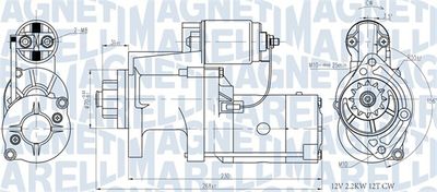 Starter MAGNETI MARELLI 063721439010