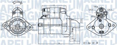 Starter MAGNETI MARELLI 063721441910