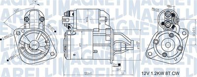 Starter MAGNETI MARELLI 063721465010