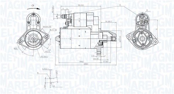 MAGNETI MARELLI 063721535010 Starter