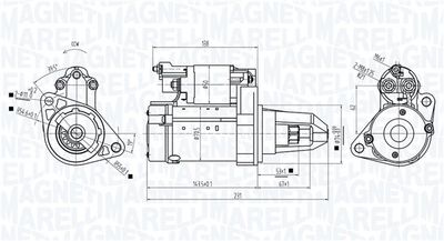 Starter MAGNETI MARELLI 063725589010