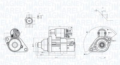 Starter MAGNETI MARELLI 063725634010