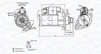 Starter MAGNETI MARELLI 063725818010
