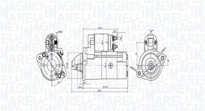 Starter MAGNETI MARELLI 063728010410