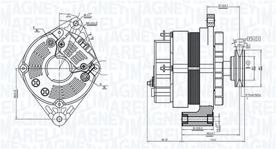 Alternator MAGNETI MARELLI 063730375010