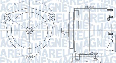 Alternator MAGNETI MARELLI 063731035010