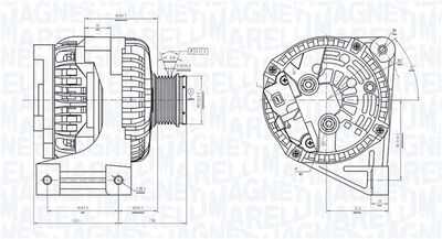 Alternator MAGNETI MARELLI 063731439010