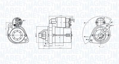 Alternator MAGNETI MARELLI 063731508010