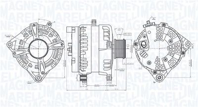 Alternator MAGNETI MARELLI 063731513010