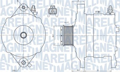 Alternator MAGNETI MARELLI 063731602010
