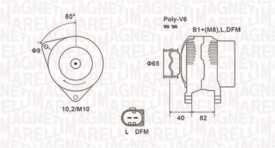 Alternator MAGNETI MARELLI 063731746010