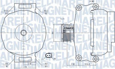 Alternator MAGNETI MARELLI 063731769010