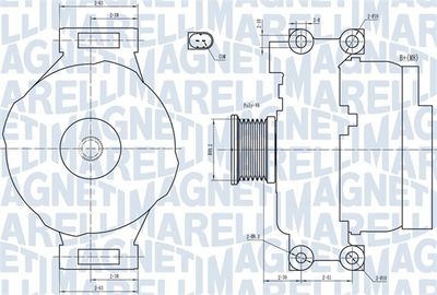 Alternator MAGNETI MARELLI 063731773010