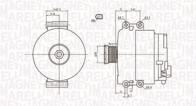 Alternator MAGNETI MARELLI 063731774010