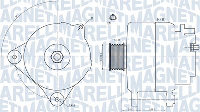 Alternator MAGNETI MARELLI 063731866010