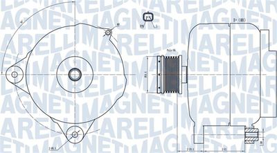 Alternator MAGNETI MARELLI 063731876010