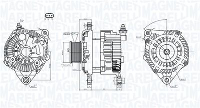 Alternator MAGNETI MARELLI 063731946010