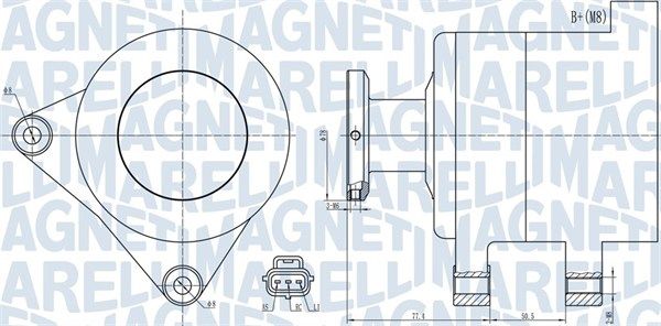 MAGNETI MARELLI 063731999010 Alternator