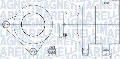 Alternator MAGNETI MARELLI 063731999010