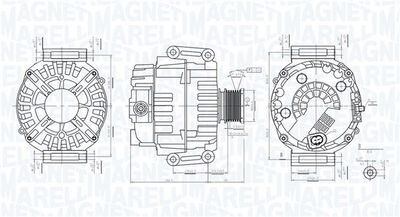 Alternator MAGNETI MARELLI 063732072010