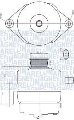 MAGNETI MARELLI 063732181010 Alternator