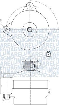Alternator MAGNETI MARELLI 063732188010