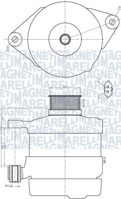 Alternator MAGNETI MARELLI 063732192010
