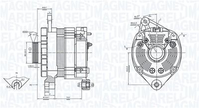 Alternator MAGNETI MARELLI 063733685010