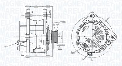 Alternator MAGNETI MARELLI 063733837010