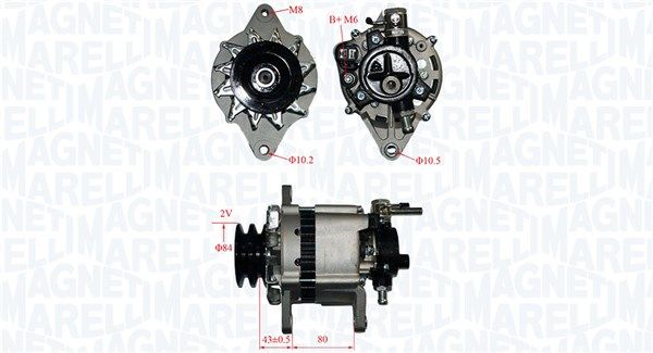 MAGNETI MARELLI 063735114010 Alternator
