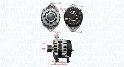 Alternator MAGNETI MARELLI 063735380010