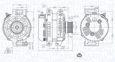 Alternator MAGNETI MARELLI 063735749010