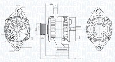 Alternator MAGNETI MARELLI 063736094010
