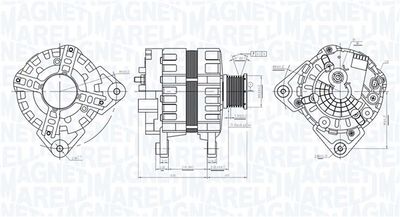 Alternator MAGNETI MARELLI 063736095010