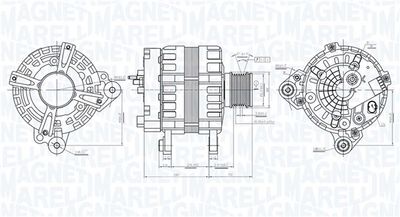 Alternator MAGNETI MARELLI 063736193010