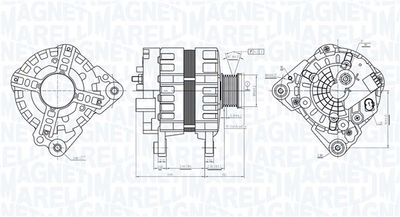 Alternator MAGNETI MARELLI 063736232010