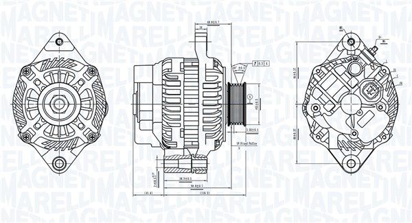 MAGNETI MARELLI 063736439010 Alternator