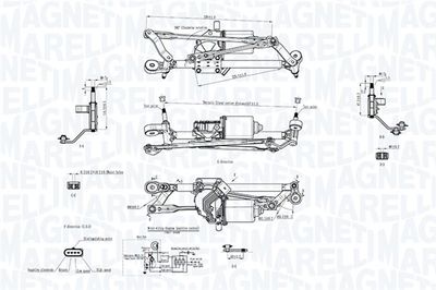 Window Cleaning System MAGNETI MARELLI 064351746010