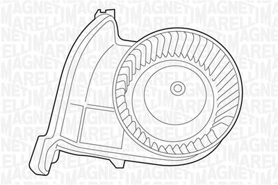 Interior Blower MAGNETI MARELLI 069401326010