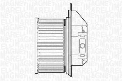 Interior Blower MAGNETI MARELLI 069412515010