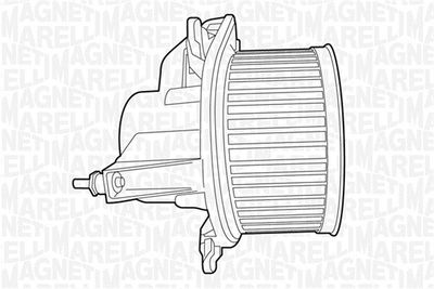 Interior Blower MAGNETI MARELLI 069412526010