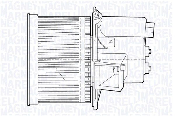 MAGNETI MARELLI 069412655010 Interior Blower
