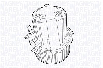 Interior Blower MAGNETI MARELLI 069412710010