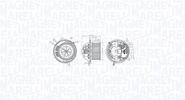 MAGNETI MARELLI 069412760010 Interior Blower