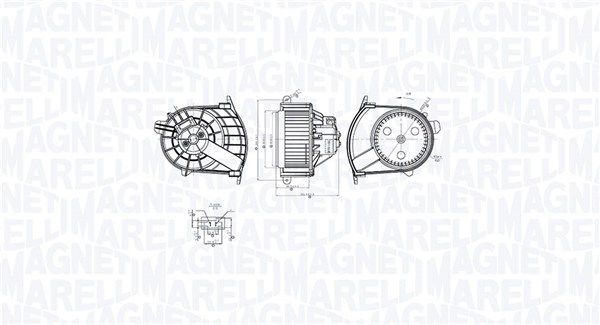 MAGNETI MARELLI 069412767010 Interior Blower