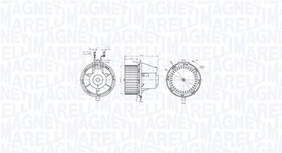Interior Blower MAGNETI MARELLI 069412770010