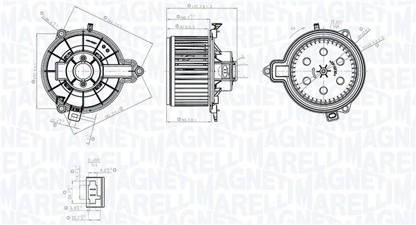 MAGNETI MARELLI 069412782010 Interior Blower