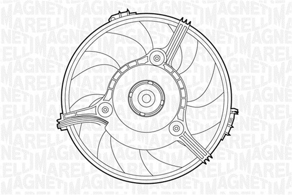 MAGNETI MARELLI 069422263010 Fan, engine cooling