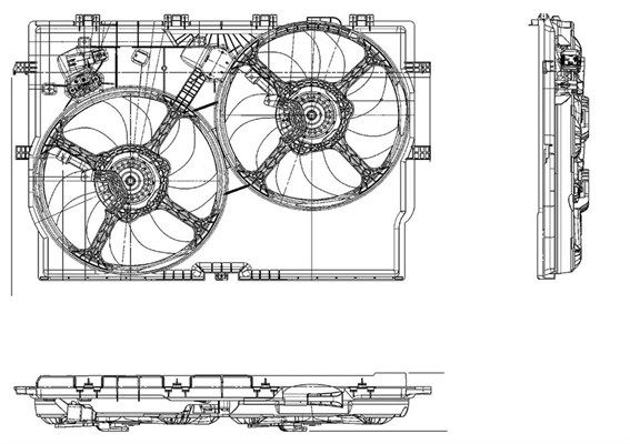 MAGNETI MARELLI 069422578010 Fan, engine cooling